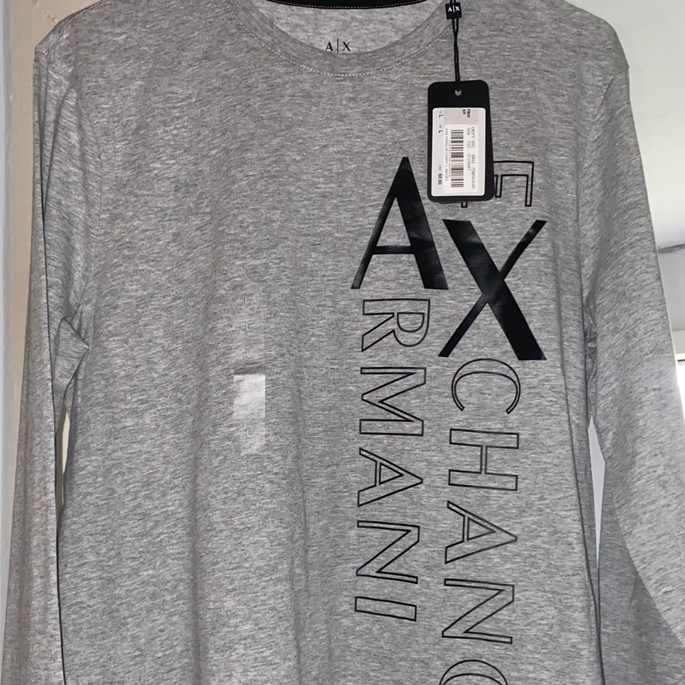NWT Men’s long sleeve Armani Exchange shirt